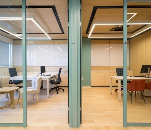 辦公室裝修這么設計和施工,我很放心!