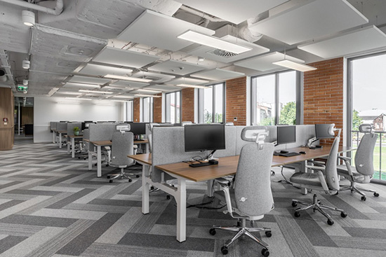 無(wú)錫廠房辦公室裝修,層次不同要求不同