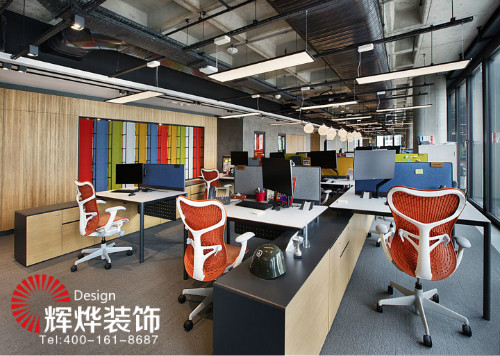 從塑造空間整體感，提高無錫辦公室裝修檔次