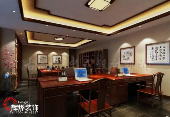 中式辦公室裝修的風(fēng)水布局