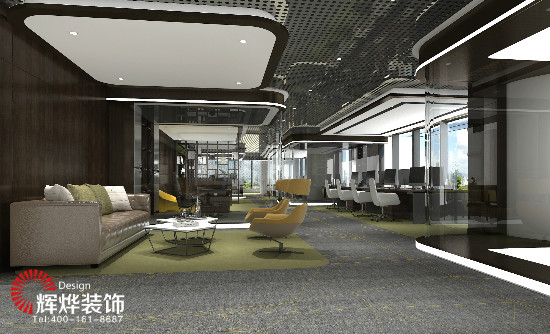 輝燁設(shè)計(jì)呂氏控股辦公室裝修設(shè)計(jì)