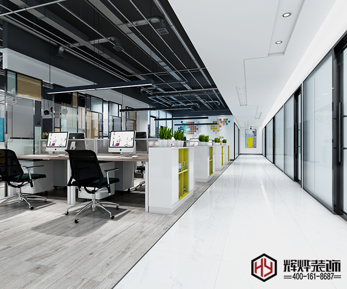 瓦力科技無錫寫字樓辦公裝修