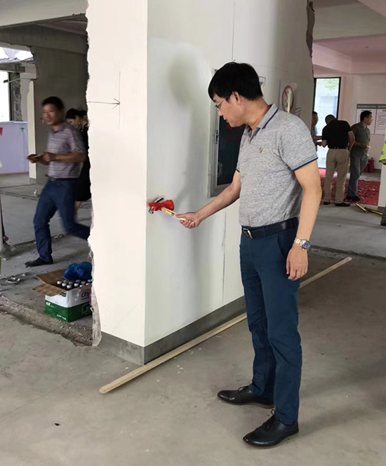 輝燁錦東商務會所裝修項目開工啦!